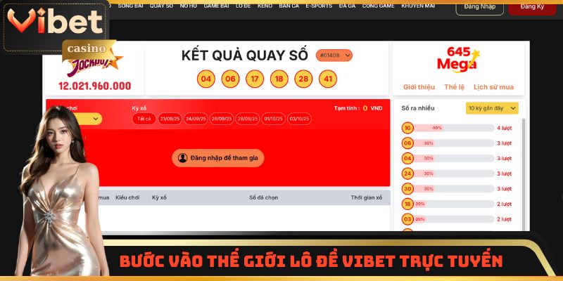 Bước vào thế giới Lô Đề Vibet trực tuyến