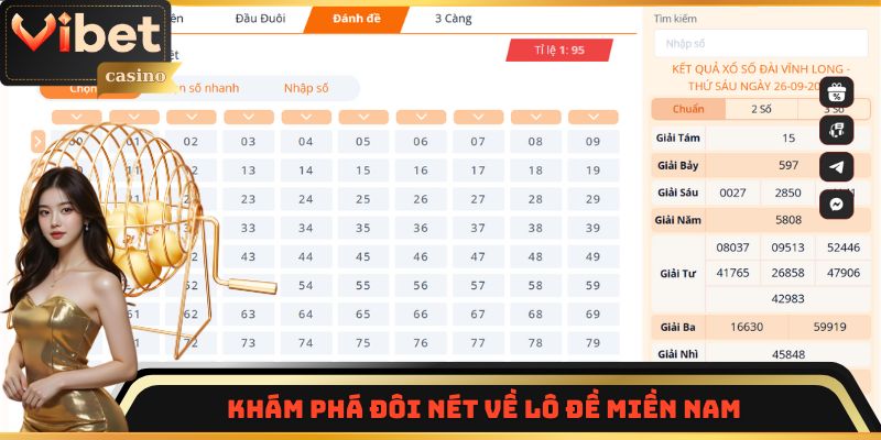 Khám phá đôi nét về lô đề miền Nam