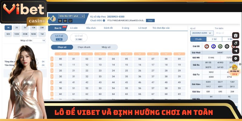 Lô Đề Vibet và định hướng chơi an toàn, lành mạnh