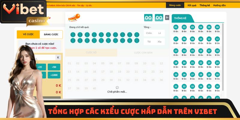 Tổng hợp các kiểu cược hấp dẫn trên Lô đề Vibet